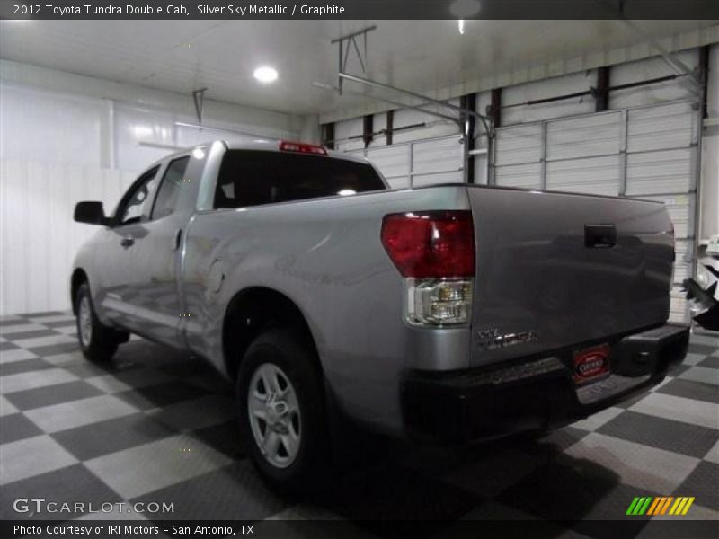 Silver Sky Metallic / Graphite 2012 Toyota Tundra Double Cab