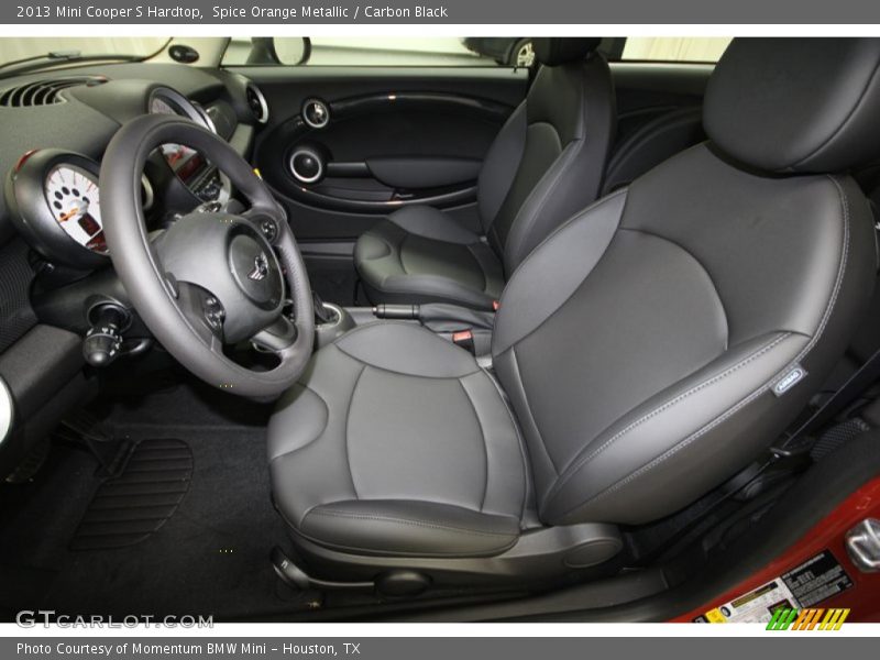  2013 Cooper S Hardtop Carbon Black Interior