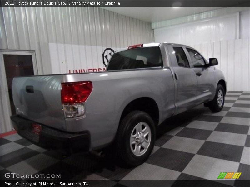 Silver Sky Metallic / Graphite 2012 Toyota Tundra Double Cab