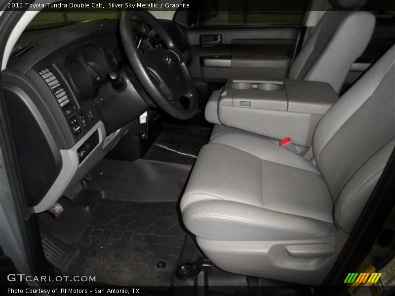 Silver Sky Metallic / Graphite 2012 Toyota Tundra Double Cab