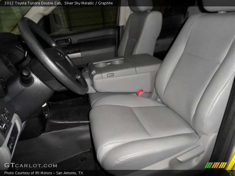 Silver Sky Metallic / Graphite 2012 Toyota Tundra Double Cab