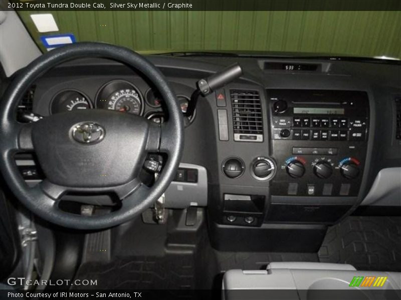 Silver Sky Metallic / Graphite 2012 Toyota Tundra Double Cab