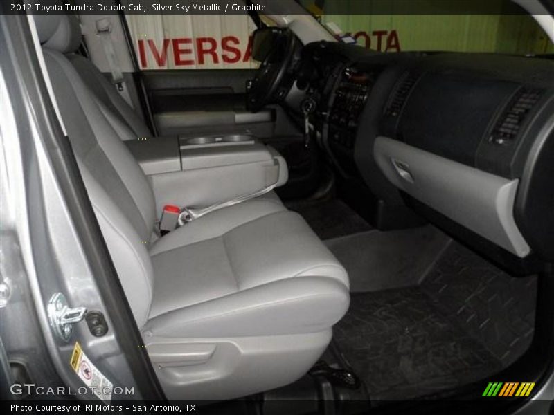 Silver Sky Metallic / Graphite 2012 Toyota Tundra Double Cab