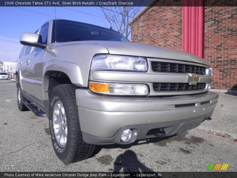 Silver Birch Metallic / Gray/Dark Charcoal 2006 Chevrolet Tahoe Z71 4x4