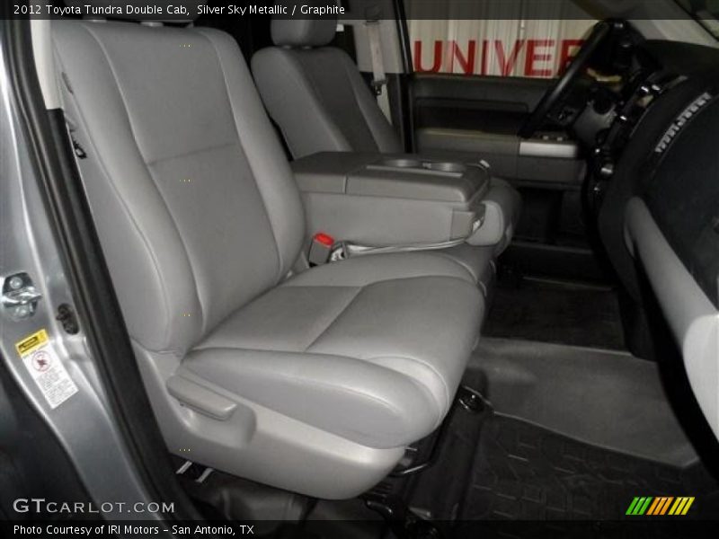 Silver Sky Metallic / Graphite 2012 Toyota Tundra Double Cab
