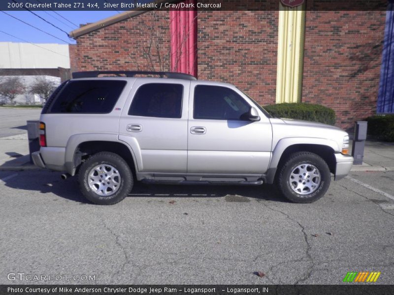 Silver Birch Metallic / Gray/Dark Charcoal 2006 Chevrolet Tahoe Z71 4x4