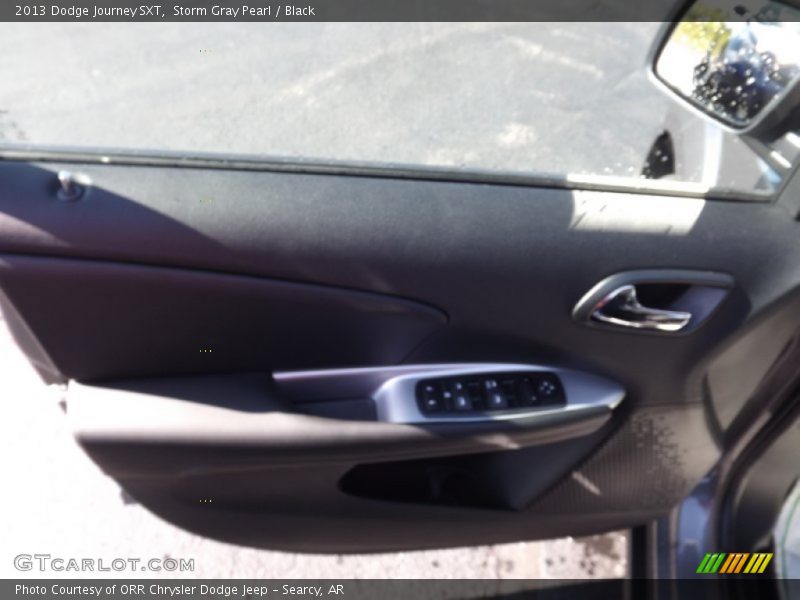 Storm Gray Pearl / Black 2013 Dodge Journey SXT