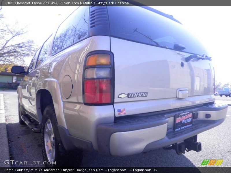Silver Birch Metallic / Gray/Dark Charcoal 2006 Chevrolet Tahoe Z71 4x4