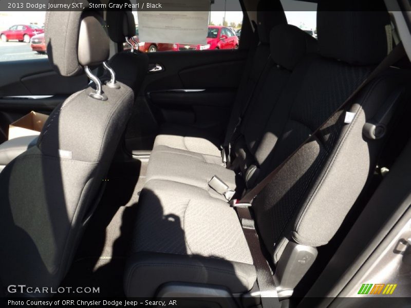 Storm Gray Pearl / Black 2013 Dodge Journey SXT