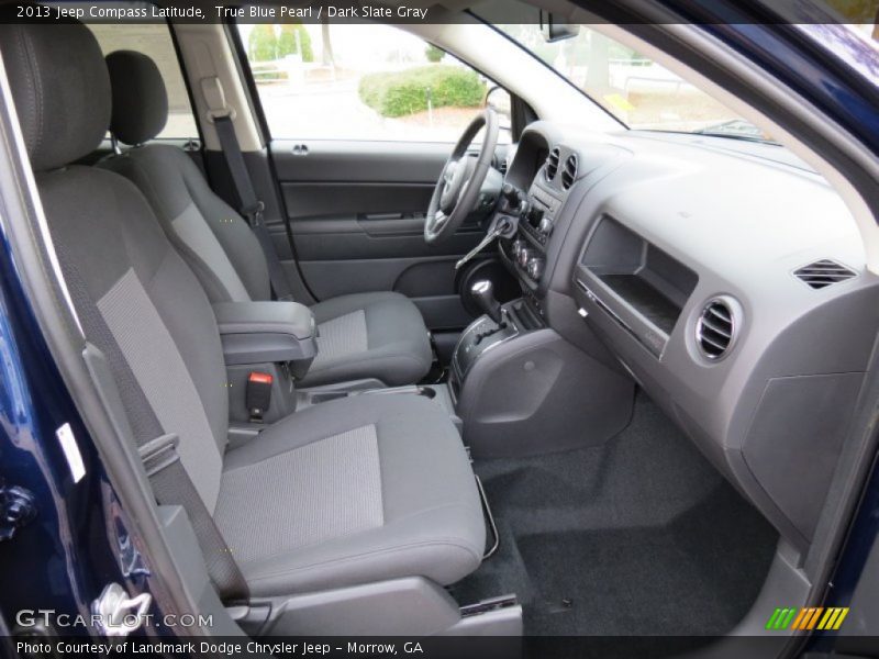  2013 Compass Latitude Dark Slate Gray Interior
