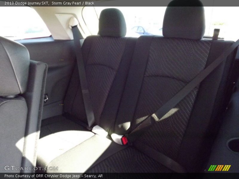 Storm Gray Pearl / Black 2013 Dodge Journey SXT