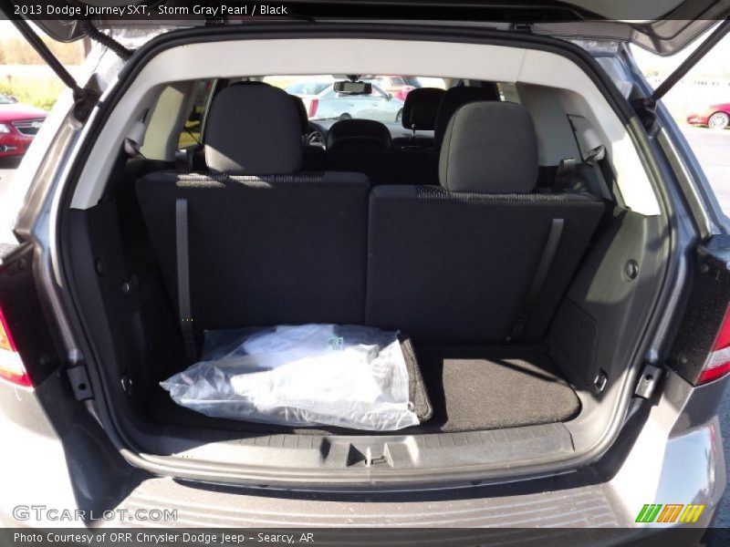 Storm Gray Pearl / Black 2013 Dodge Journey SXT