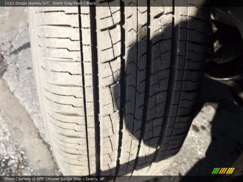 Storm Gray Pearl / Black 2013 Dodge Journey SXT
