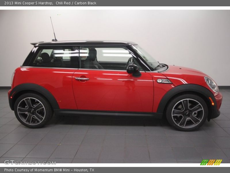 Chili Red / Carbon Black 2013 Mini Cooper S Hardtop