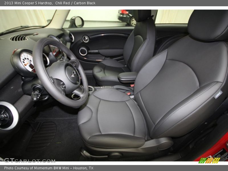 Chili Red / Carbon Black 2013 Mini Cooper S Hardtop