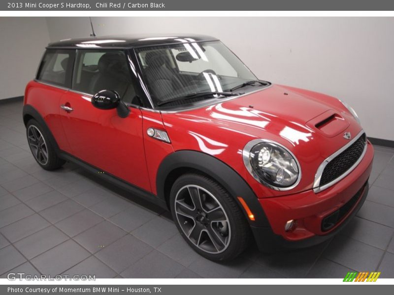 Chili Red / Carbon Black 2013 Mini Cooper S Hardtop