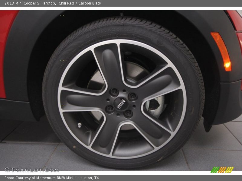 Chili Red / Carbon Black 2013 Mini Cooper S Hardtop