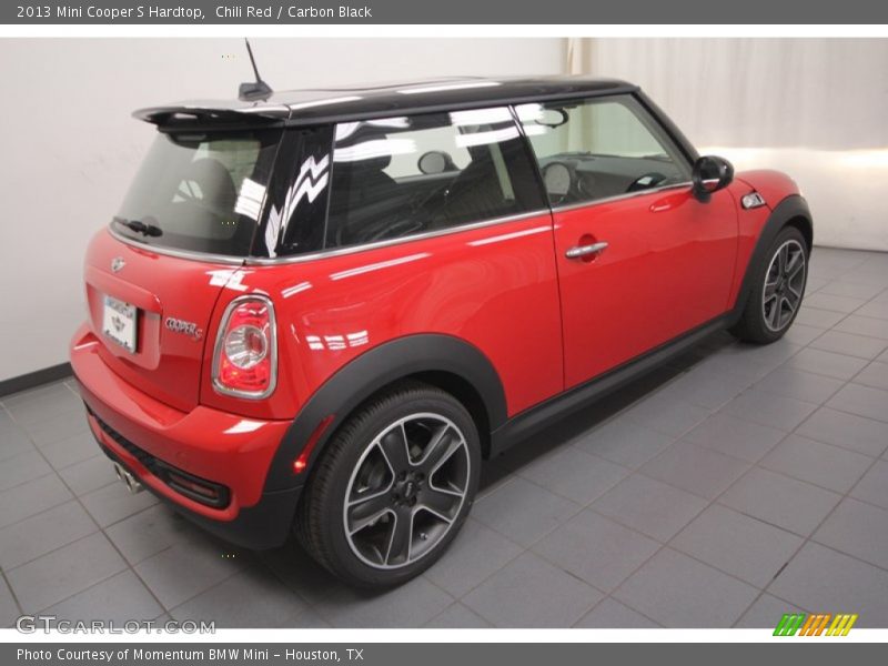 Chili Red / Carbon Black 2013 Mini Cooper S Hardtop
