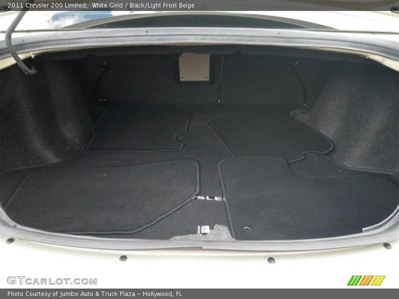 White Gold / Black/Light Frost Beige 2011 Chrysler 200 Limited