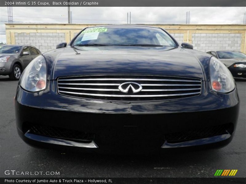 Black Obsidian / Graphite 2004 Infiniti G 35 Coupe