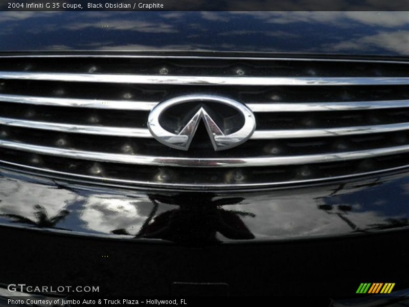 Black Obsidian / Graphite 2004 Infiniti G 35 Coupe