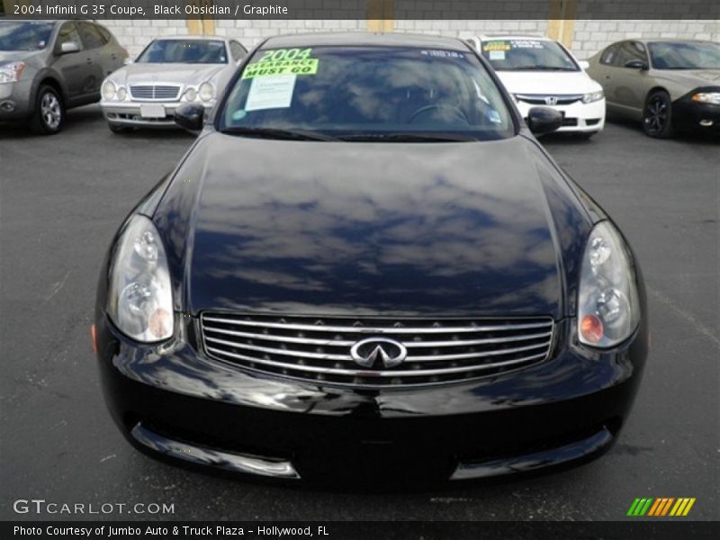 Black Obsidian / Graphite 2004 Infiniti G 35 Coupe