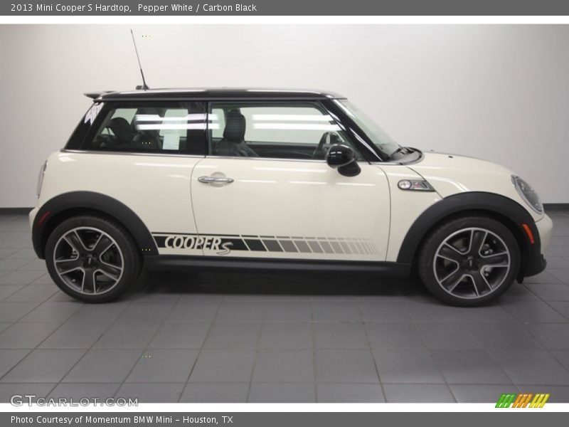 Pepper White / Carbon Black 2013 Mini Cooper S Hardtop