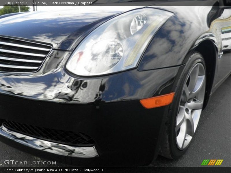 Black Obsidian / Graphite 2004 Infiniti G 35 Coupe