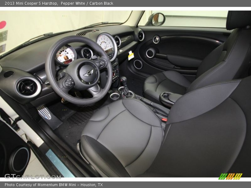 Pepper White / Carbon Black 2013 Mini Cooper S Hardtop