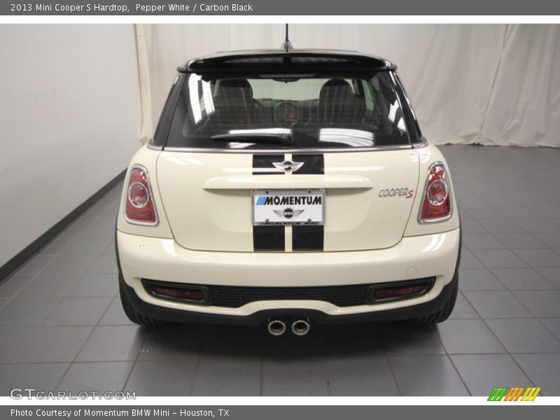 Pepper White / Carbon Black 2013 Mini Cooper S Hardtop