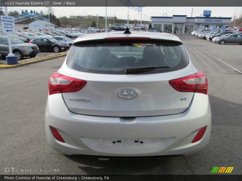 Silver / Black 2013 Hyundai Elantra GT