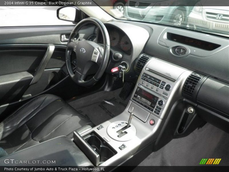 Black Obsidian / Graphite 2004 Infiniti G 35 Coupe