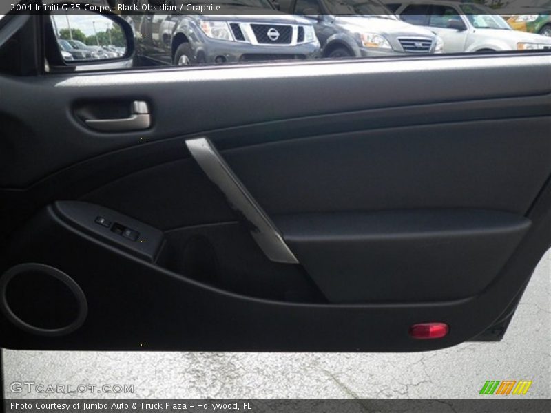 Black Obsidian / Graphite 2004 Infiniti G 35 Coupe
