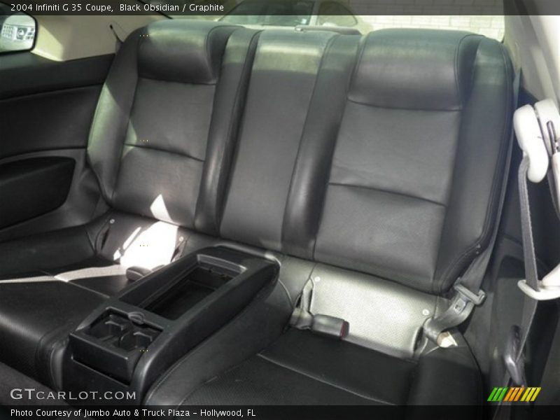 Black Obsidian / Graphite 2004 Infiniti G 35 Coupe