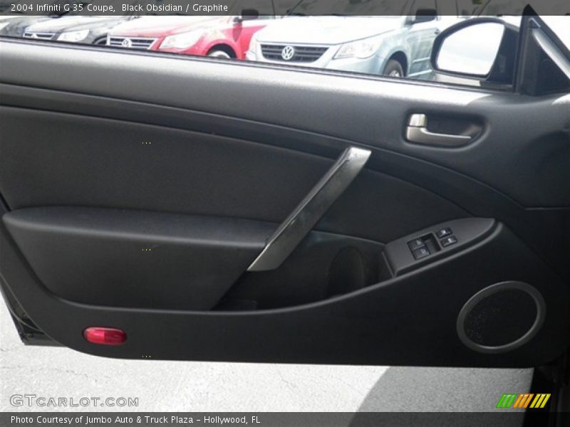 Black Obsidian / Graphite 2004 Infiniti G 35 Coupe