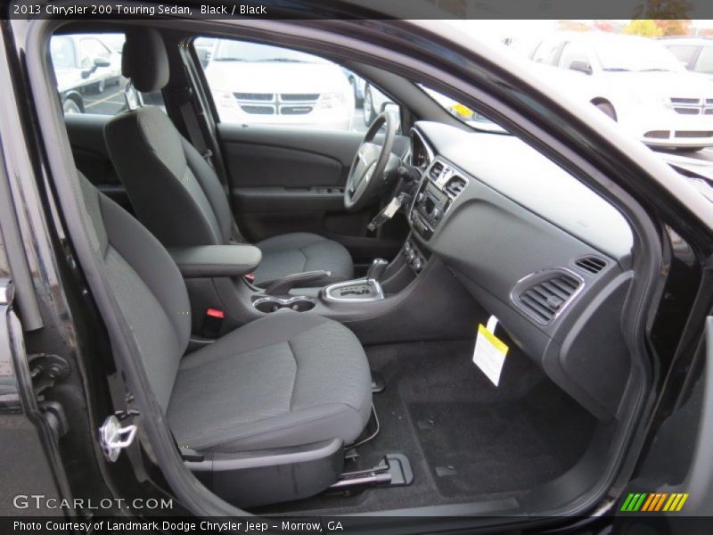 Black / Black 2013 Chrysler 200 Touring Sedan