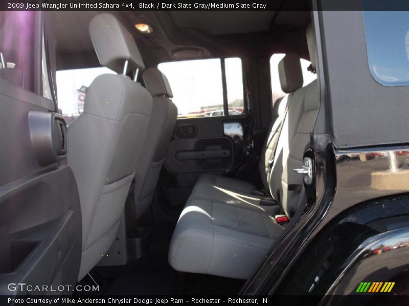 Black / Dark Slate Gray/Medium Slate Gray 2009 Jeep Wrangler Unlimited Sahara 4x4