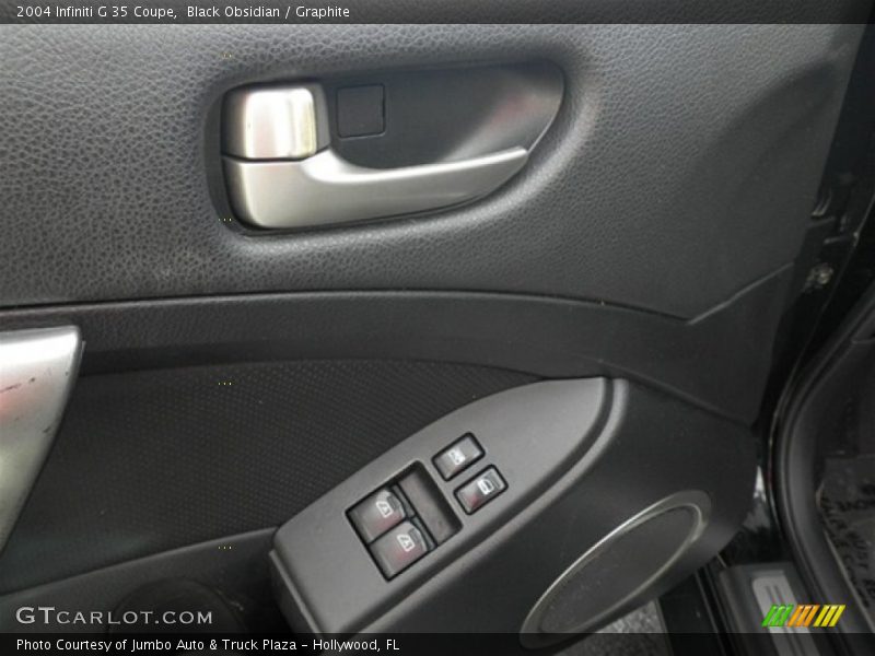 Black Obsidian / Graphite 2004 Infiniti G 35 Coupe