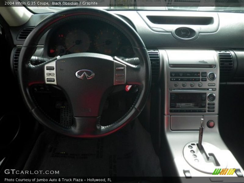 Black Obsidian / Graphite 2004 Infiniti G 35 Coupe