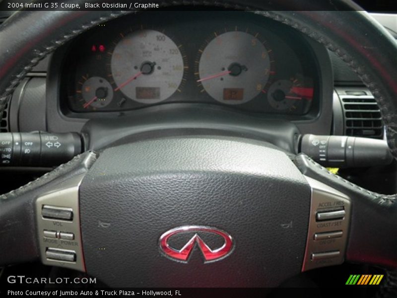 Black Obsidian / Graphite 2004 Infiniti G 35 Coupe