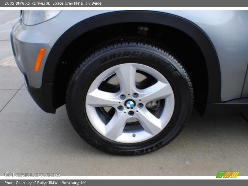Space Grey Metallic / Beige 2009 BMW X5 xDrive30i