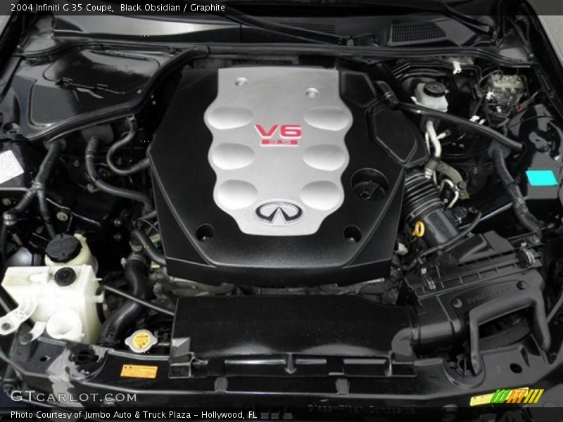 Black Obsidian / Graphite 2004 Infiniti G 35 Coupe
