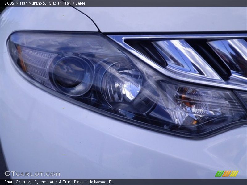 Glacier Pearl / Beige 2009 Nissan Murano S