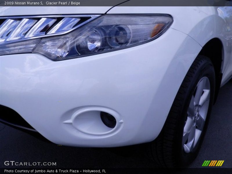 Glacier Pearl / Beige 2009 Nissan Murano S