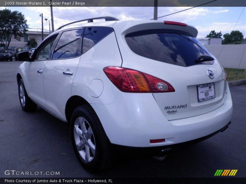 Glacier Pearl / Beige 2009 Nissan Murano S