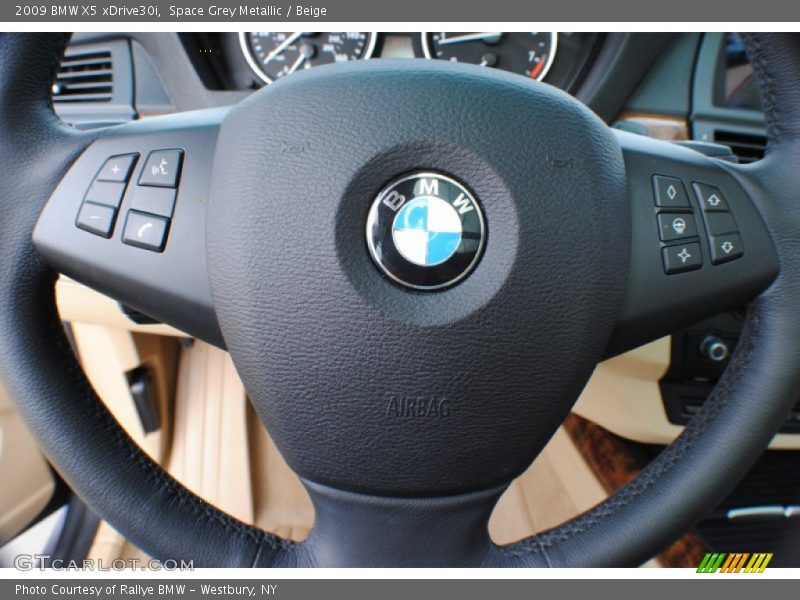 Space Grey Metallic / Beige 2009 BMW X5 xDrive30i