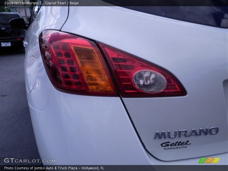 Glacier Pearl / Beige 2009 Nissan Murano S
