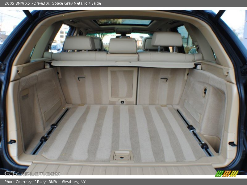 Space Grey Metallic / Beige 2009 BMW X5 xDrive30i