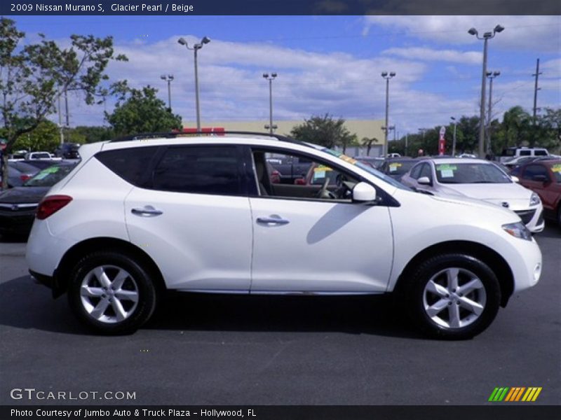 Glacier Pearl / Beige 2009 Nissan Murano S
