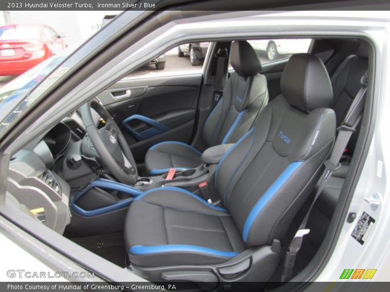 Front Seat of 2013 Veloster Turbo